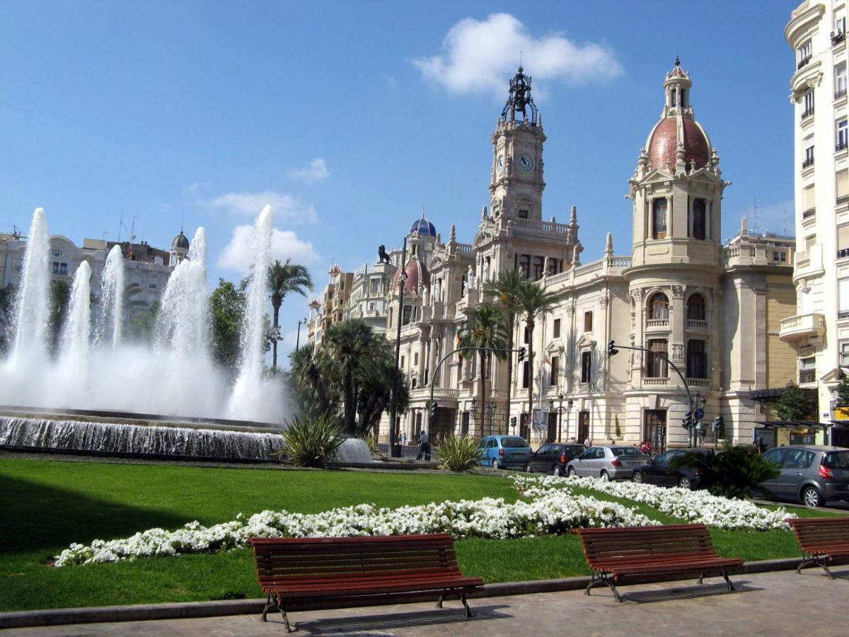 Ferienwohnung Tranquilo Y Acogedor En El Centro De La Ciudad Valencia Exterior foto